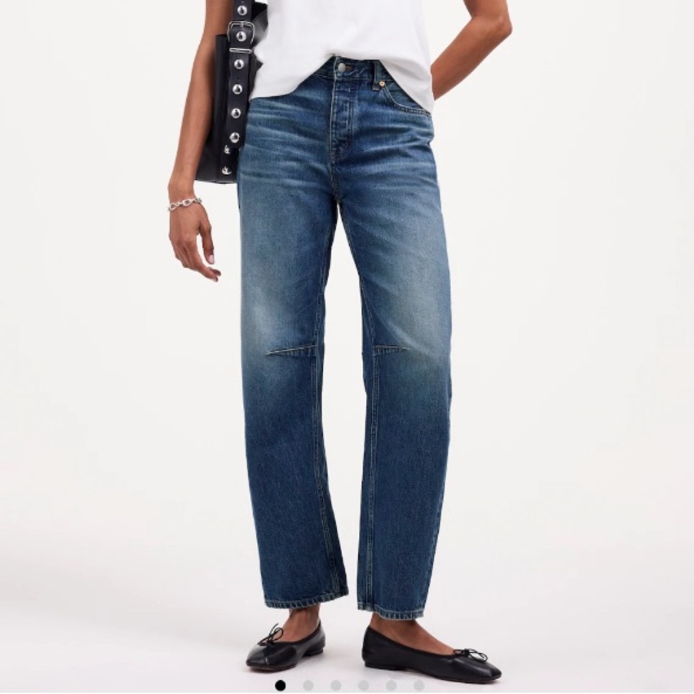 Madewell Indigo Wide Leg Jeans